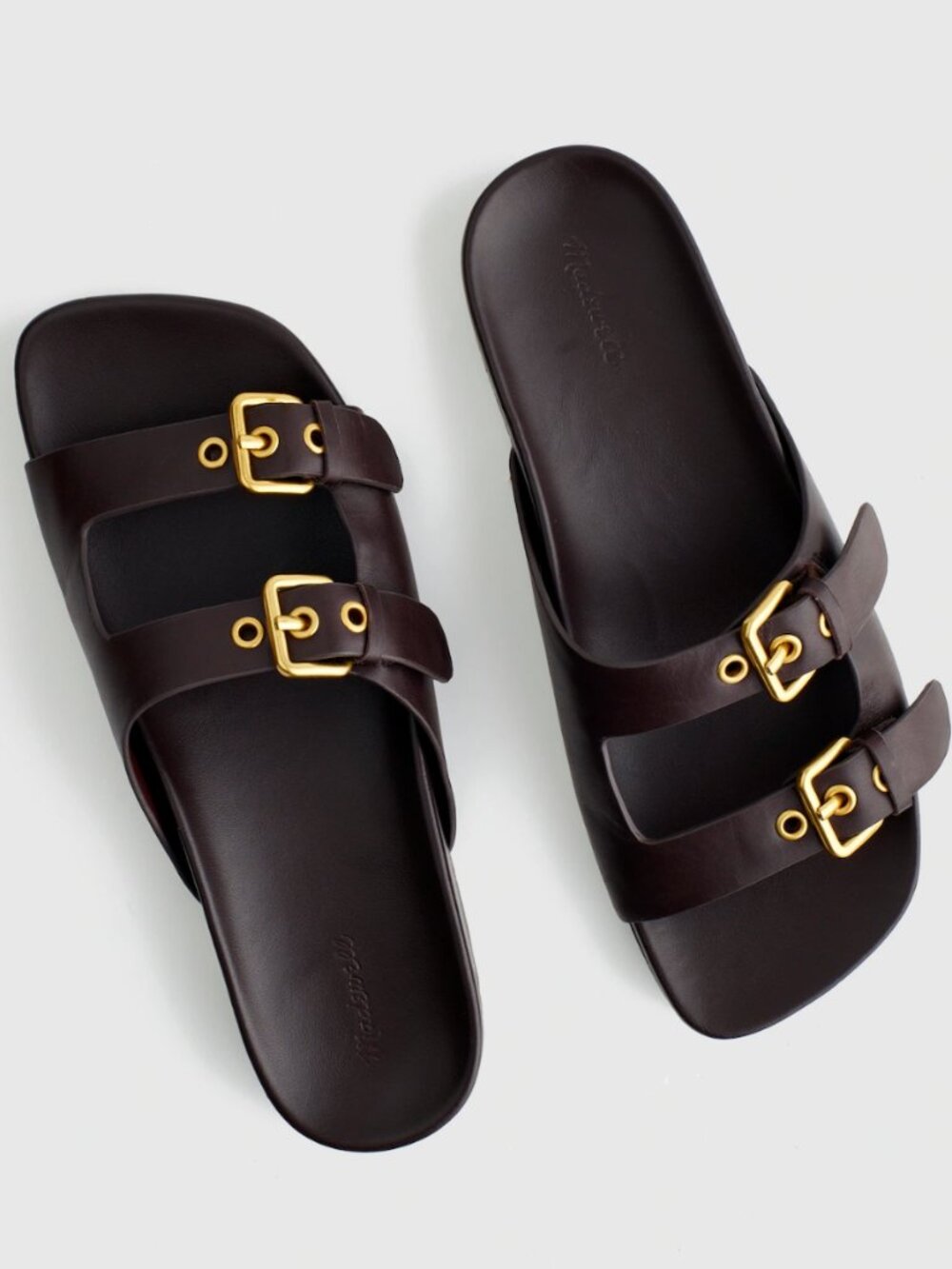 Madewell The Cambrea Double-Strap Sandal Size 8